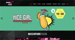 Desktop Screenshot of musikpark-fulda.de